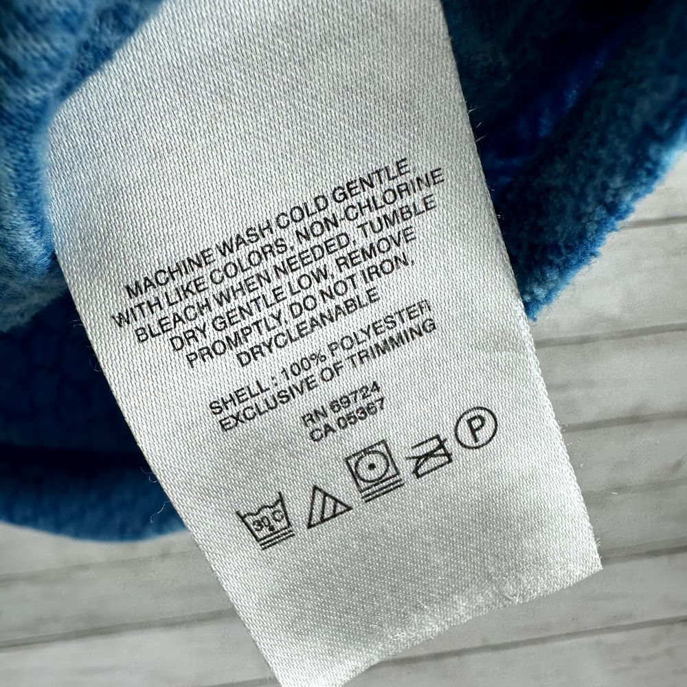 Columbia Womens Medium 1/4 Zip‎ blue lightweight geometric - Picture 2 of 8